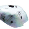 Copriserbatoio colore bianco per Honda VFR 800 '00-'03