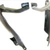 Coppia elementi cornice faro in carbonio per Honda CB 1000 R '08