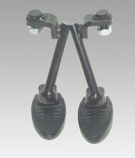 Coppia Pedalini Posteriori Per Honda Shadow Srx 1996 - 2001  - 9114-50-SHADOW-1996-2001