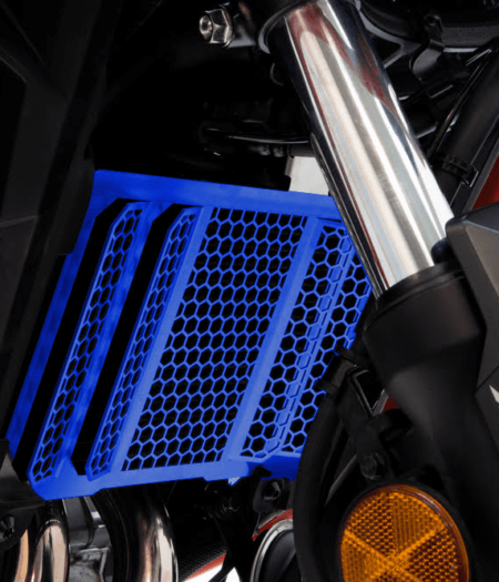 Griglia Radiatore Anteriore Per Honda Cb 500X - Nx 500 24> BLU - GR401-B-500-CB 500X-2019-2023