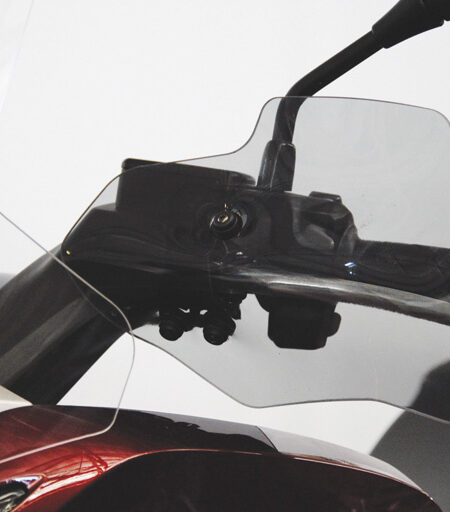 Coppia Di Paramani Per Honda Integra 700 2011 - 2013 / Integra 750 Dal 2014 TRASPARENTE - pm25-T-750-INTEGRA-2014-2020