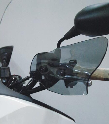 Coppia Di Paramani Per Honda Forza 125 - 300 2013 -2017 TRASPARENTE - pm41-T-300-FORZA-2013-2017