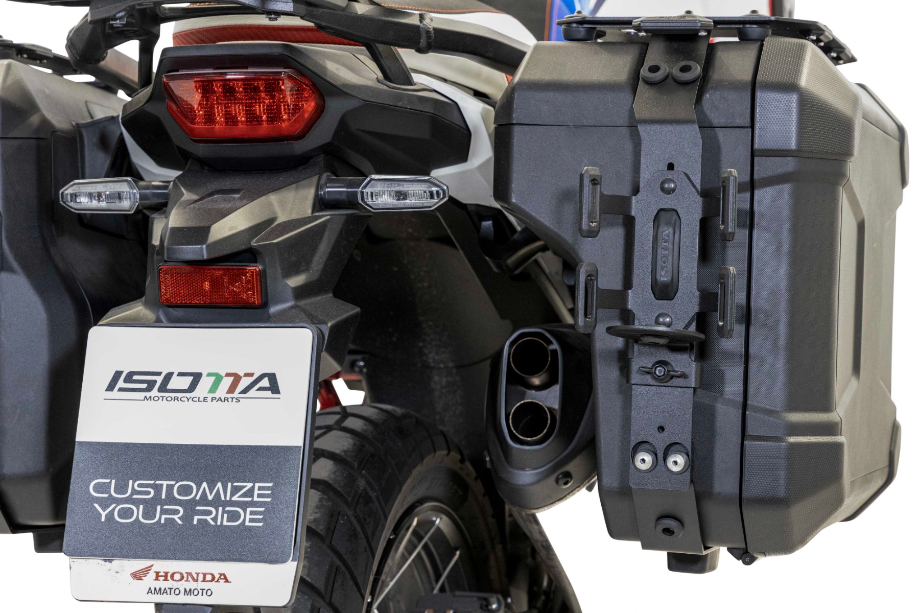 Porta Borraccia Per Africa Twin Crf 1100L Adv Sport 20> - Crf 1100L 20> - PP213-ALL-1100-AFRICA TWIN CRF 1100 L-2020-2024