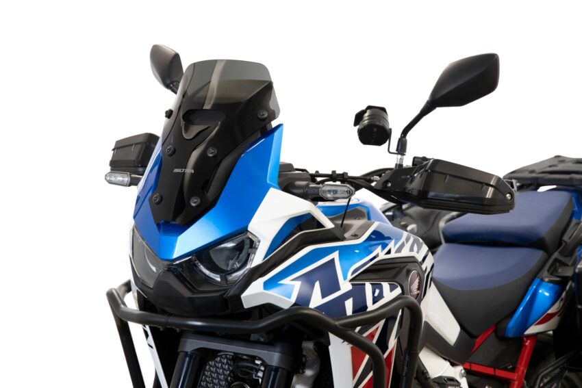 Cupolino Rally Per Africa Twin Crf 1100L Adventure Sport 2020>2023 Fumè scuro - SC214-FS-1100-AFRICA TWIN CRF 1100 L ADVENTURE SPORT-2020-2023