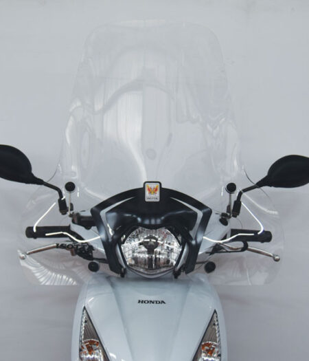 Parabrezza Di Media Dimensione Per Honda Vision 110 Con Serigrafia Anti Refrazione Solare  - SC2683-110-VISION-2017-2020