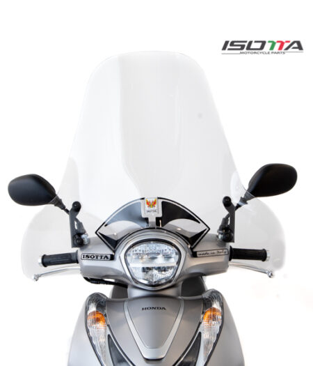 Parabrezza Media Protezione Con Serigrafia Anti Refrazione Solare Honda Sh Mode 125  - SC4533-125-SH MODE-2021-2022