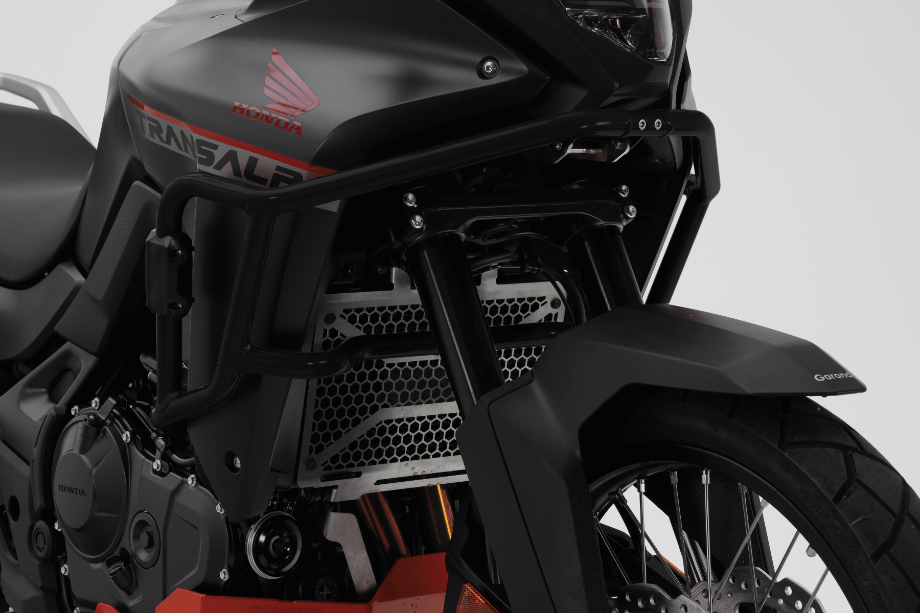 Crash Bar In Alluminio Per Honda Xl 750 Transalp NERO - TB187-N-750-TRANSALP XL-2023-2024