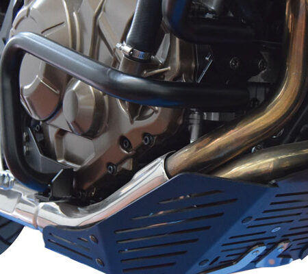 Coppia Di Tubi Paramotore Inferiori Neri Honda - Crf 1000 Africa Twin 2015>  - TB197-1000-AFRICA TWIN CRF 1000 L-2016-2020