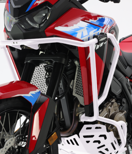 Crash Bar In Alluminio Per Honda Africa Twin Crf 1100 L Dct 2024> BIANCO - TB201-BI-1100-AFRICA TWIN CRF 1100 L DCT-2024