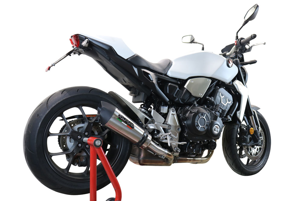 Scarico GPR compatibile con  Honda Cb 1000 R  2018-2020, Gpe Ann. titanium