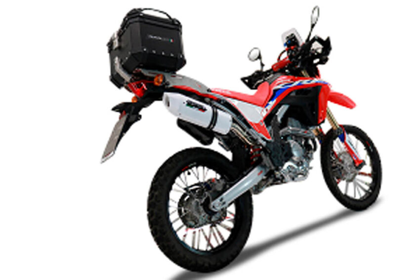 TOP CASE ALPI-TECH 35 LT. BLACK Honda Crf 300 L / Rally 2021/2024 e5