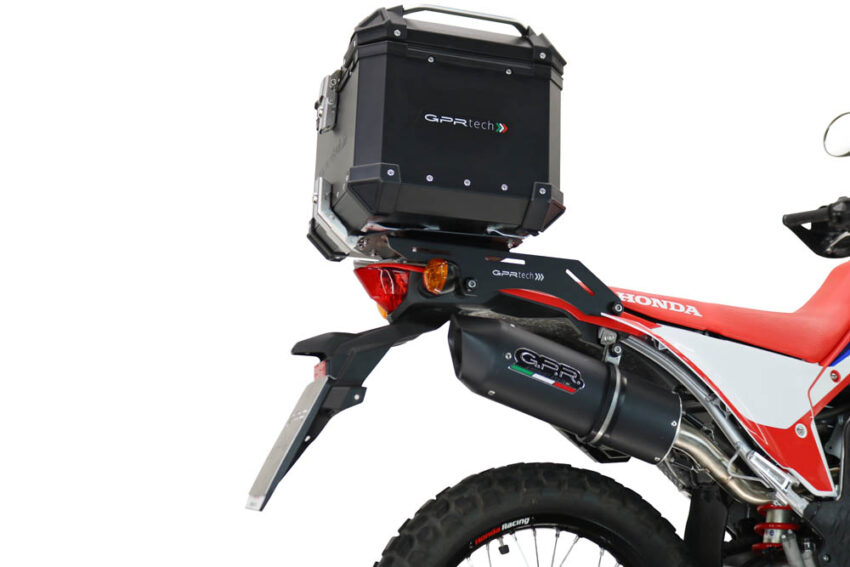 TOP CASE ALPI-TECH 35 LT. BLACK Honda Crf 300 L / Rally 2021/2024 e5