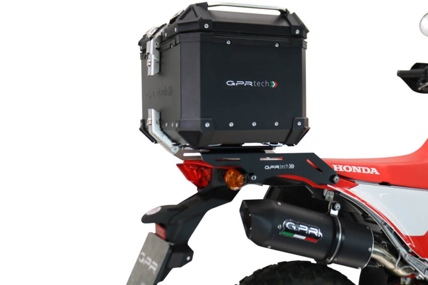 TOP CASE ALPI-TECH 35 LT. BLACK Honda Crf 300 L / Rally 2021/2024 e5