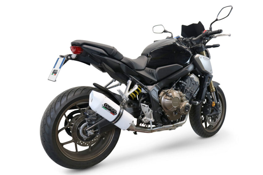 Scarico GPR compatibile con  Honda Cbr 650 F 2017-2018, Albus Evo4