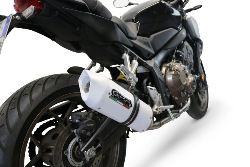 Scarico GPR compatibile con  Honda Cbr 650 F 2017-2018, Albus Evo4