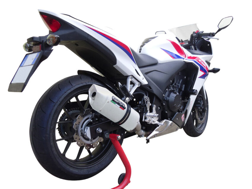 Scarico GPR compatibile con  Honda Cbr 500 R 2012-2018, Albus Evo4