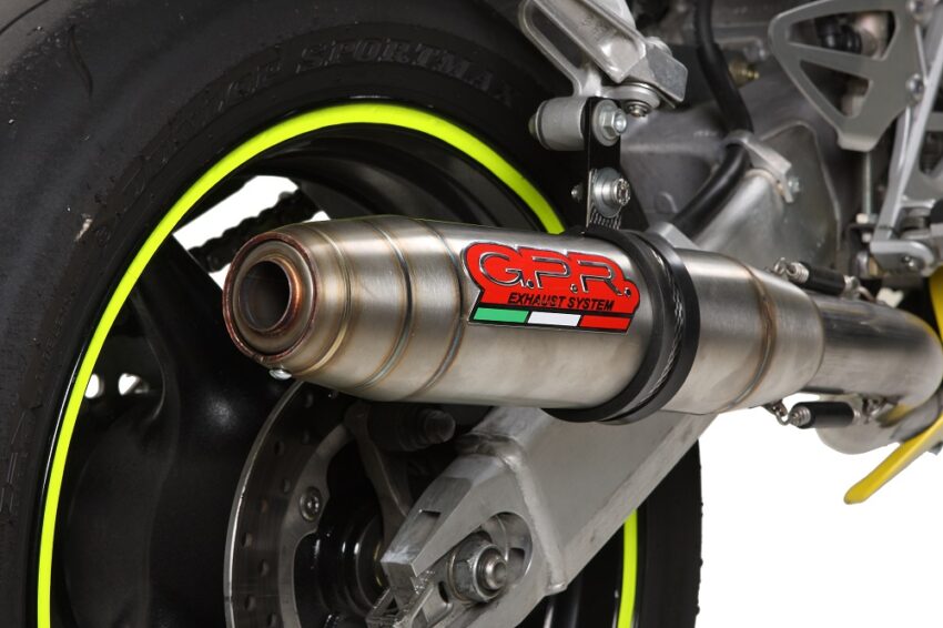 Scarico GPR compatibile con  Honda Cbr 600 F - Sport  2001-2007, Deeptone Inox
