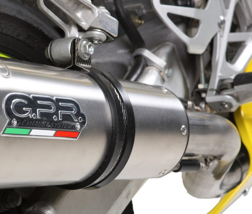 Scarico GPR compatibile con  Honda Cbr 600 F - Sport  2001-2007, Satinox