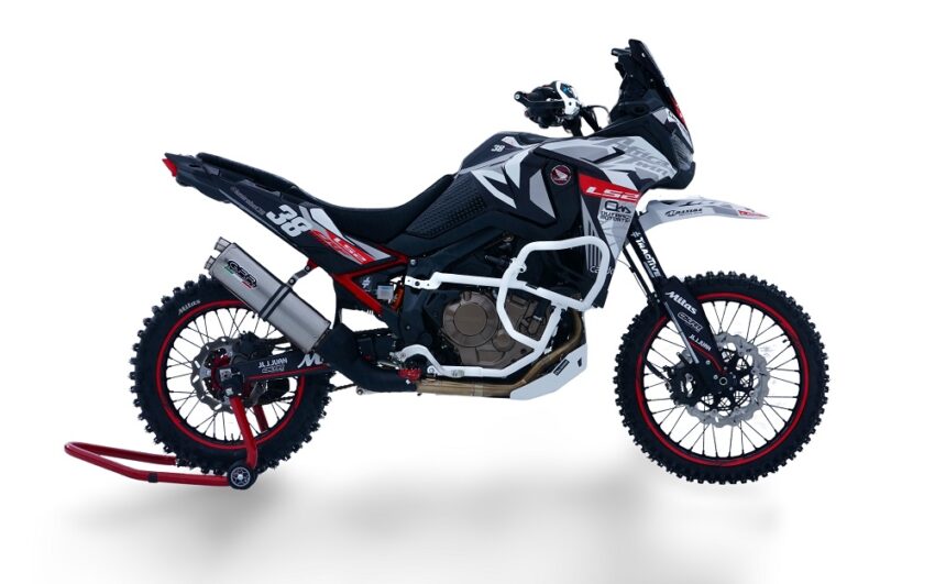 Scarico GPR compatibile con  Honda Crf 1100 L Africa Twin Adventure Sport 2020-2025, Dual Inox
