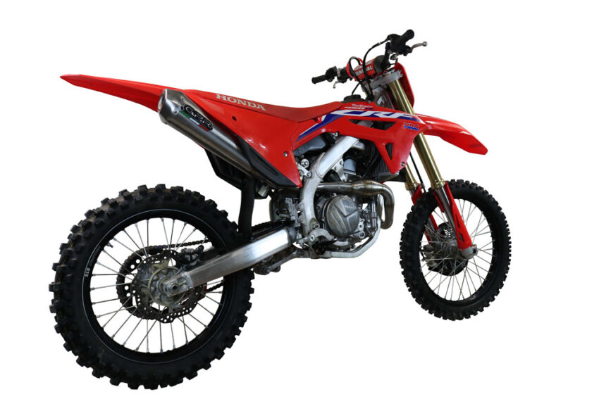 Scarico GPR compatibile con  Honda Crf 450 R-RX 2021-2025, Pentacross FULL Titanium