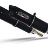 Scarico GPR compatibile con  Honda Varadero 1000 1999-2011, Furore Nero