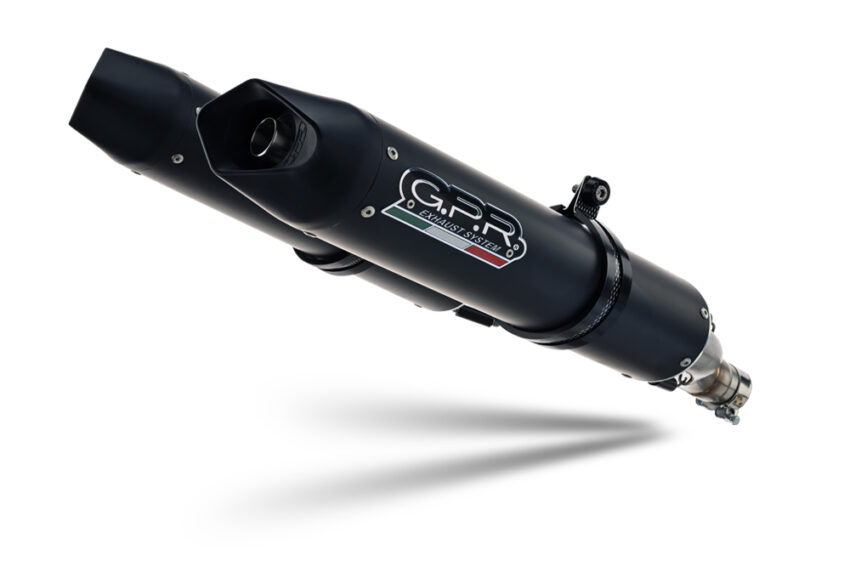 Scarico GPR compatibile con  Honda Vfr 800 V-Tec 2002-2013, Furore Nero