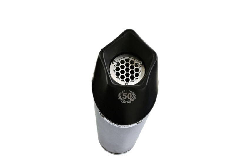Scarico GPR compatibile con  Honda Cb 500 F 2021-2025, GP Evo4 Black Titanium
