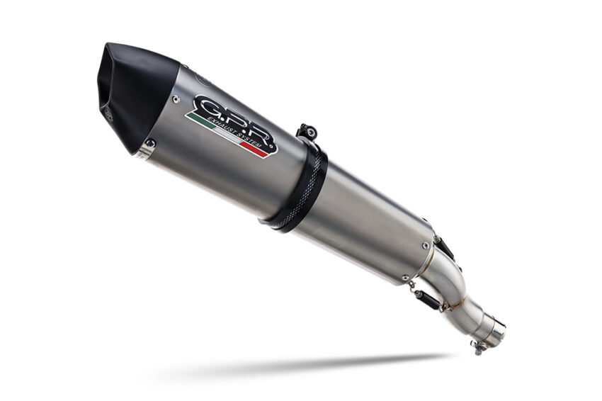 Scarico GPR compatibile con  Honda Silver Wing 600 I.E. - SW-T  2007-2016, Gpe Ann. titanium