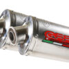 Scarico GPR compatibile con  Honda Fmx 650 2005-2008, Inox Tondo