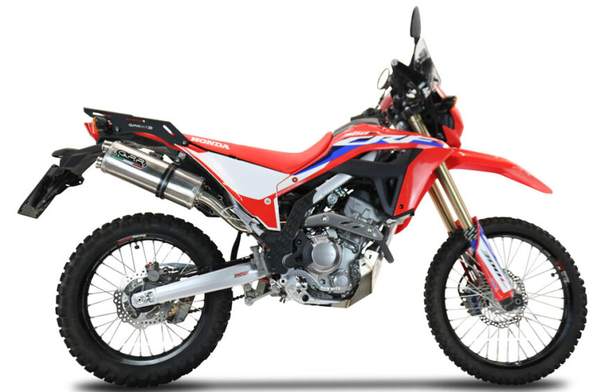 Scarico GPR compatibile con  Honda Crf 300 L - Rally 2021-2024, Dual Inox