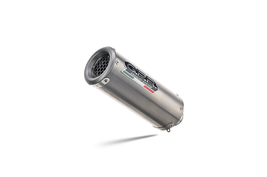 Scarico GPR compatibile con  Honda Hornet Cb 600 F 2007-2014, M3 Titanium Natural
