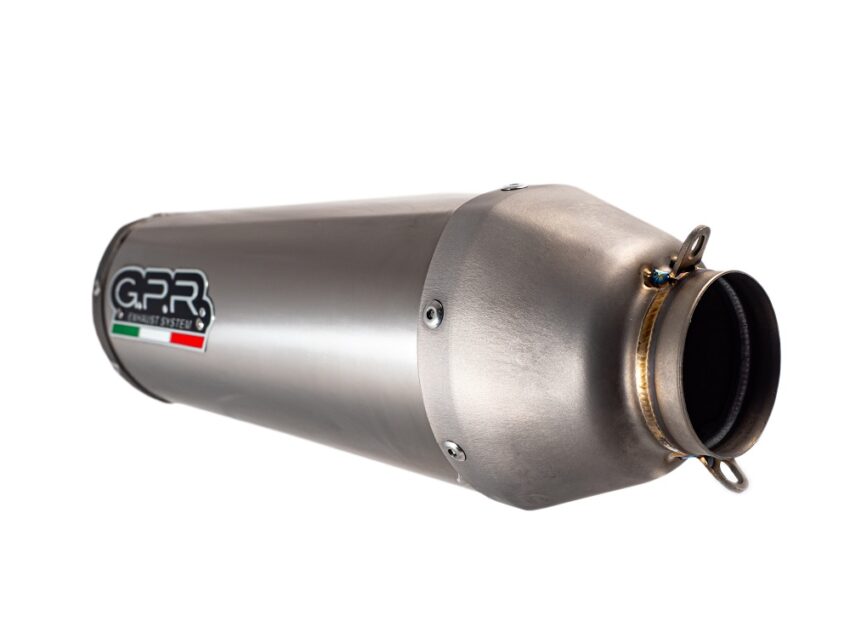 Scarico GPR compatibile con  Honda Crf 450 R-RX 2021-2025, Pentacross FULL Titanium