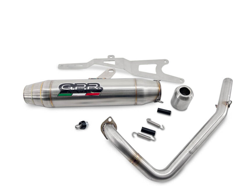 Scarico GPR compatibile con  Honda Zoomer 50 2003-2013, Deeptone Inox