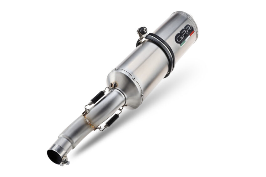Scarico GPR compatibile con  Honda Hornet 900 - Cb 900 F 2002-2005, Satinox