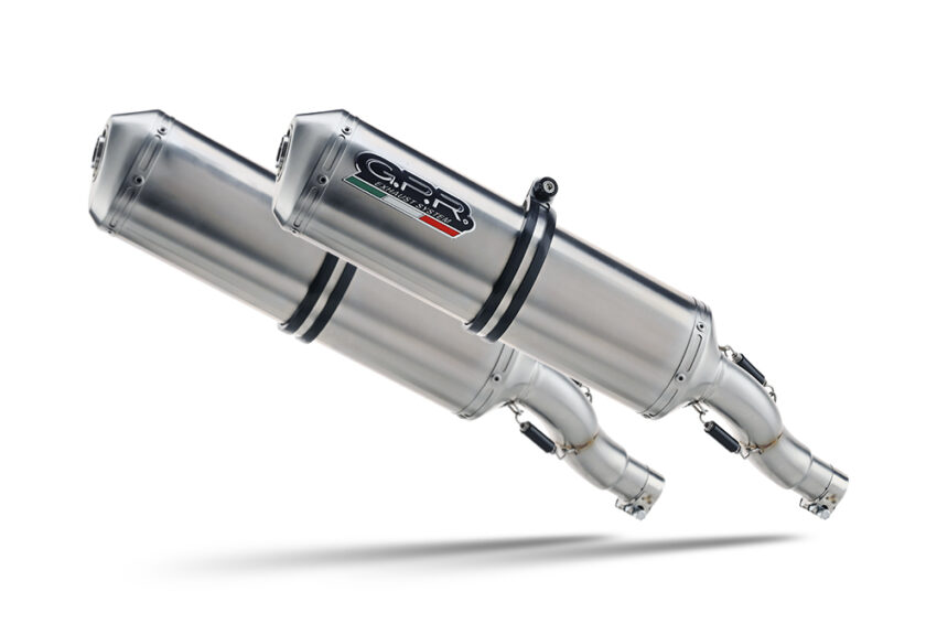 Scarico GPR compatibile con  Honda Hornet 900 - Cb 900 F 2002-2005, Satinox