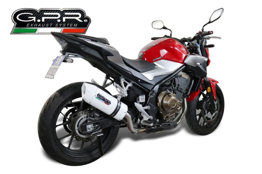 Scarico GPR compatibile con  Honda Cb 500 F 2016-2018, Albus Evo4