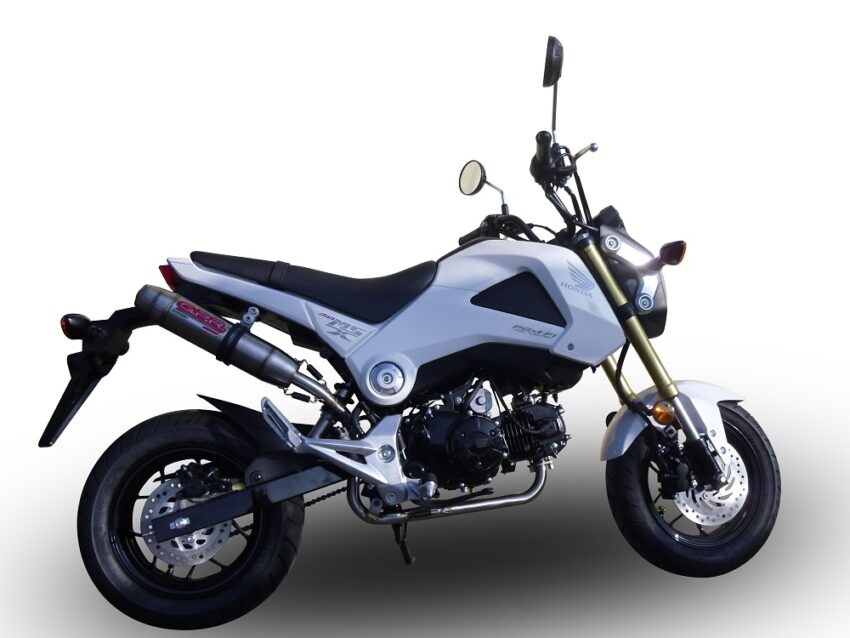 Scarico GPR compatibile con  Honda Msx - Grom 125  2018-2020, Deeptone Inox