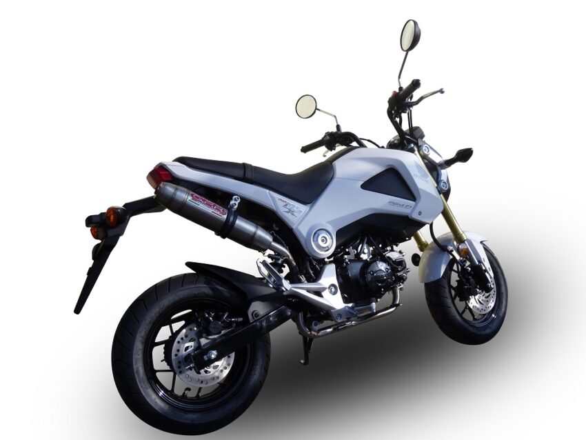 Scarico GPR compatibile con  Honda Msx - Grom 125  2018-2020, Deeptone Inox