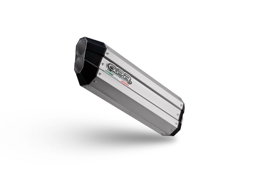 Scarico GPR compatibile con  Honda Crf 1000 L Africa Twin 2018-2020, Hyper Sonic Titanium