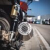 Scarico GPR compatibile con  Honda Cb 500 Four K0 - K1 - K2 - K3 1970-1990, Ultracone Inox Cafè Racer