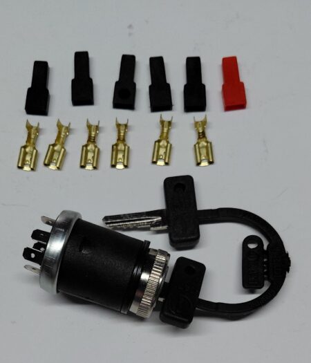 HBE514 - 3510A197000  -  Interruttore Accensione con Chiave 3 Posizioni -6 Attacchi per Honda PX-PX R  50 -CB S Endurance 125